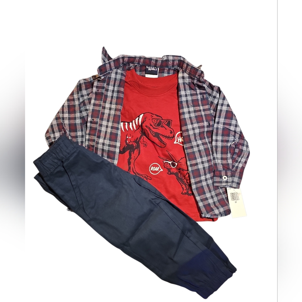 Little Rebels Boy's 3pc Set